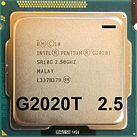 Процессор Intel Pentium G2020T P0 SR10G 2.5GHz 3M Cache 1333MHz FCLGA 1155 Б/У - МИНУС