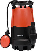 Заглибний насос для брудної води YATO 900 Вт 18 м3/год макс. висота 8.9 м макс. глубина 7 м