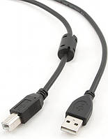 Кабель Cablexpert USB 2.0 AM/BM 1.8м ferrit (CCF-USB2-AMBM-6)
