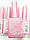 Global Fashion Каучукова база для гель-лаку френч, Rubber Base Coat French 08, 15 мл., фото 4