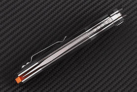 Ніж складаний CH KNIVES з ручкою зі сталевих лайнерів, покритих шорсткими накладками з композиту G10, фото 5