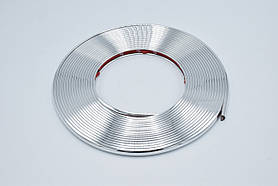 Універсальний молдинг "САГ BODY"( для всіх торцевих елементів кузова)/ 8м / 3D Хром