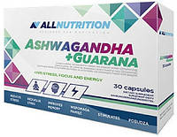 Адаптоген AllNutrition - Ashwagandha + Guarana (30 капсул)