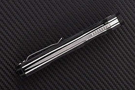 Ніж складаний CH KNIVES добротно зібрана та добре збалансована конструкція, підшипники в осьовому механізмі, фото 5