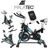 Велотренажер MALATEC 9644 Тренажер для дому Тренажери для фітнесу Тренажер для дому Спорт і вітківець, фото 4