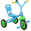 Дитячий триколісний велосипед Bambi M 1190 зручне сидіння зі спинкою, фото 2