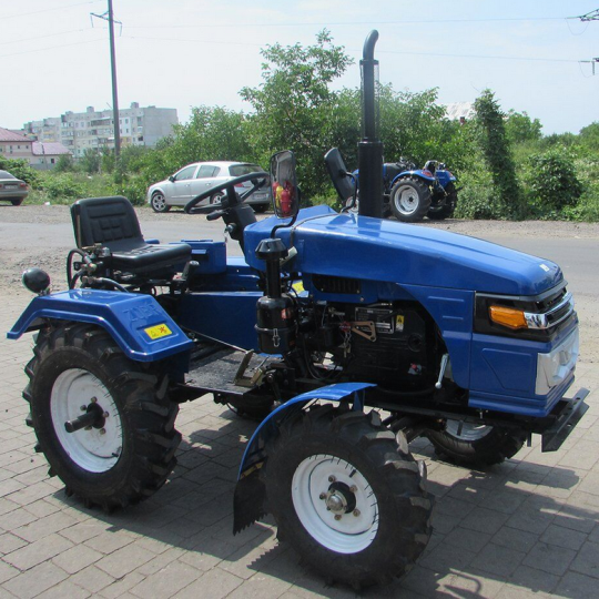 Мототрактор ZUBR Z-180 + плуг, фото 1