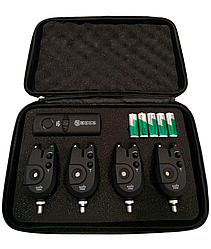 Набір сигналізаторів покльовки з пейджером 4+1 Sams Fish SF23916 (N009612)