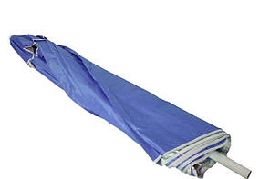 Зонт пляжний антиветер d2.0м срібло Stenson MH-2684 Blue, фото 4