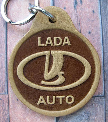 Брелок Лада старий логотип Lada автобрелок