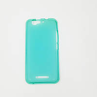 Чохол-бампер силікон TPU матовий для GSmart Guru G1 Бірюзовий