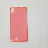 Чохол-бампер силікон TPU матовий для Prestigio PSP7557 Grace Рожевий
