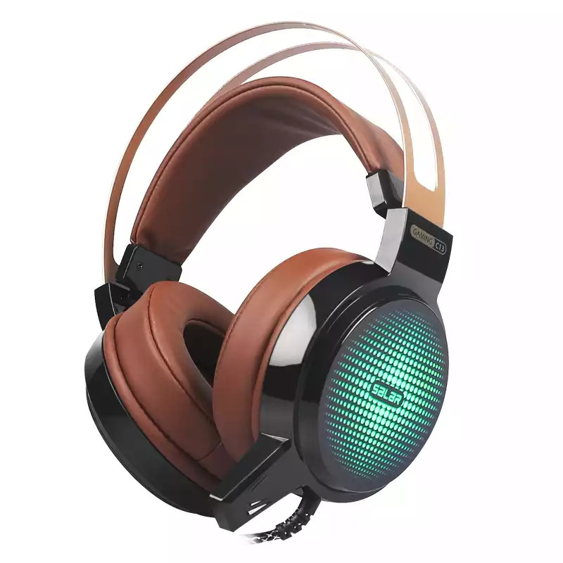 Навушники Salar C13 Brown