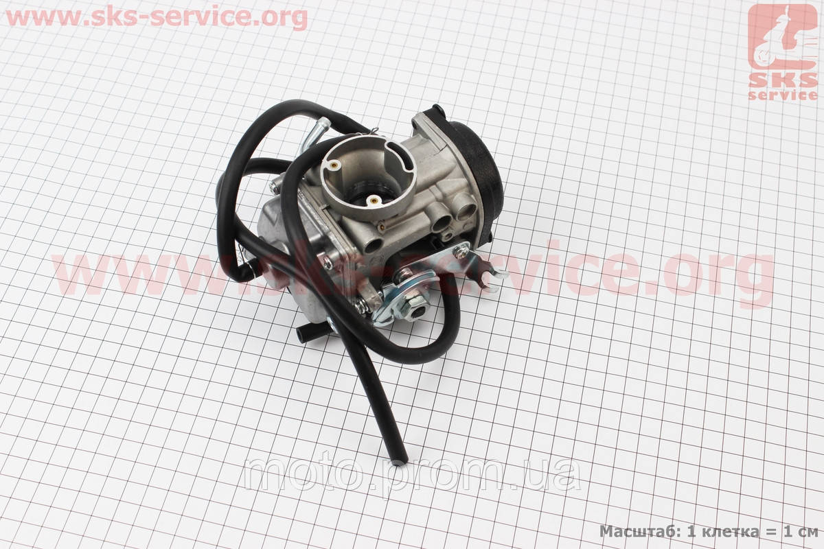 Карбюратор D=28 Мембранный Дросель Под Трос на Мотоциклы СGВ-200/250 Сс ...