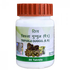 Трифала гуггул (Triphala guggul), 80 таблеток — 40 г, фото 4