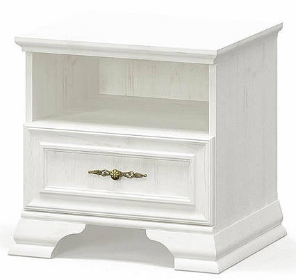 Тумба приліжкова 1Ш Ірис (комплект - 2шт) Андерсон пайн Меблі Сервіс (49х41х47 см)