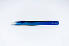 Пінцет прямий INFINITY, колір Сний