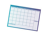 Магнитный планер "Monthly Planner" Indigo Blue, 30*42 cm (календарь на холодильник, магнитно-маркерная доска)