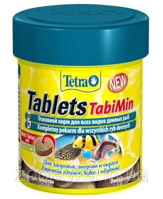 Tetra Tablets TabiMin - для всіх видів донних риб, 120 таб, 199231, фото 1