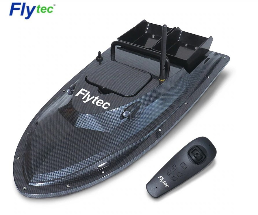 Кораблик для риболовлі FLYTEC V007 модель 2020 г.в. катер для заводження прикорму та снастей