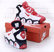 Чоловічі кросівки Nike Air Barrage Red White . ТОП Репліка ААА класу., фото 2