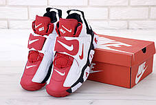 Чоловічі кросівки Nike Air Barrage Red White . ТОП Репліка ААА класу., фото 3