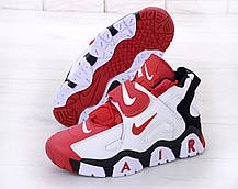 Чоловічі кросівки Nike Air Barrage Red White . ТОП Репліка ААА класу., фото 3