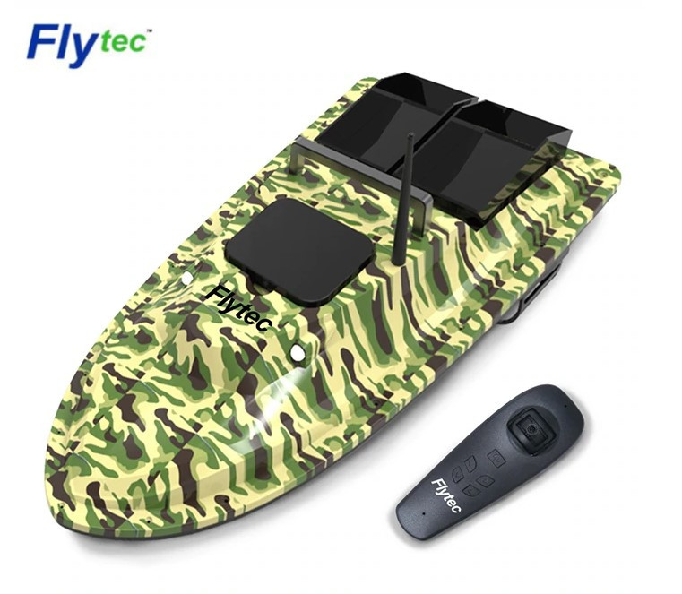 Кораблик для риболовлі FLYTEC V007 модель 2020 г.в. катер прикормовий радіокерований