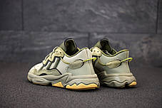 Чоловічі кросівки Adidas Ozweego Green. ТОП Репліка ААА класу., фото 2