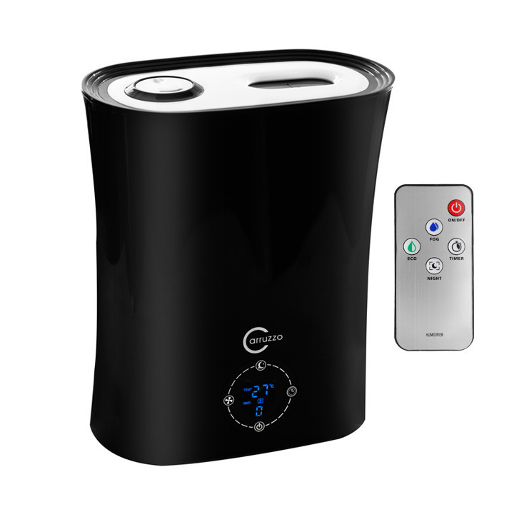 Зволожувач повітря ультразвуковий Carruzzo BLACK AROMA 40 м2