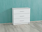 Комод на 3 висувні шухляди в спальню або вітальню Комоди з матеріалу Ламіноване ДСП, фото 2