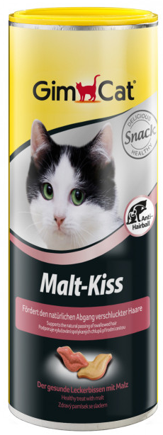417097 GimCat Вітаміни Поцілунки Malt Kiss, 600 шт.