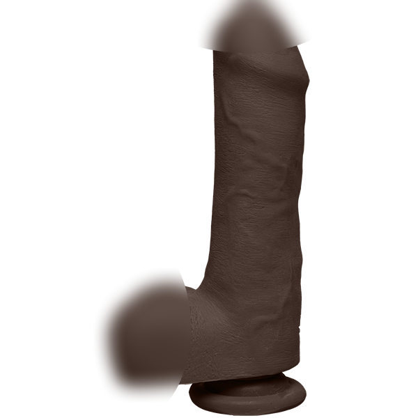 Реалістичний фалоімітатор Doc Johnson The D Uncut D Ultraskyn 7" with Balls   | Limon