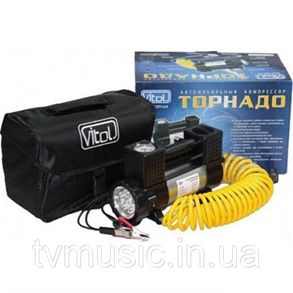 Автокомпресор Vitol КА-Т12191 Торнадо, фото 1