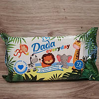 Детские влажные салфетки Dada (Дада) everyday 72 шт.