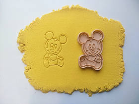 3D форми-вирубки для пряників "Міккі-Маус 4"