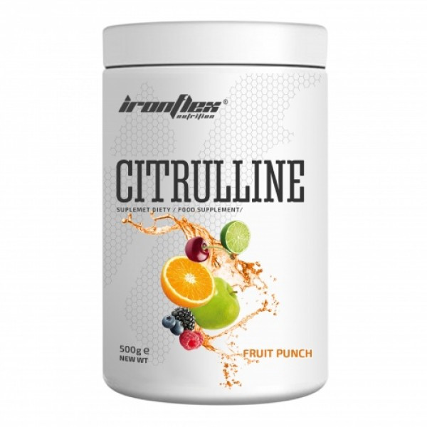 Цитрулін малат IRON FLEX CITRULINE 500 грам з смаковими наповнювачами