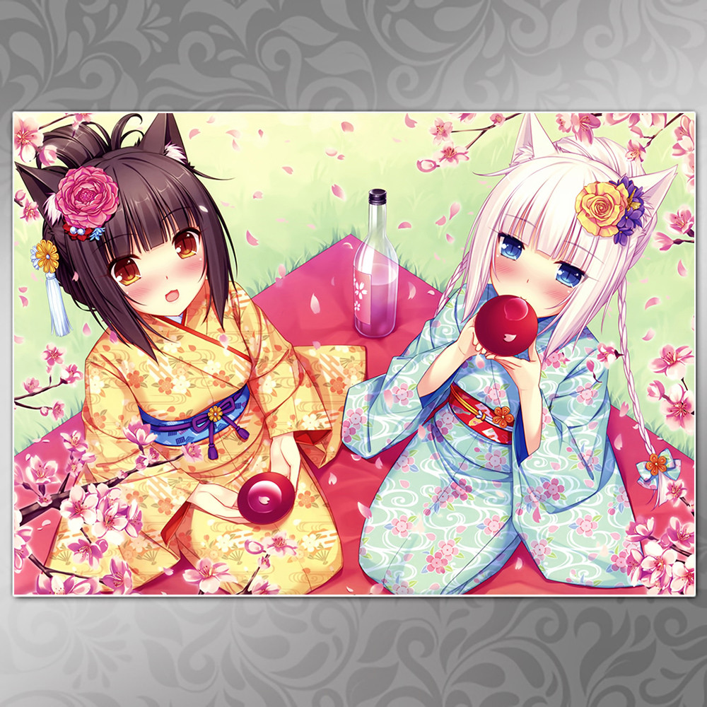 Плакат А3 Аніме Nekopara 002
