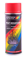 Краска термостойкая красная Motip Heat Resistant 300°C аэрозоль 400мл. 04040