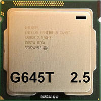 Процесор Intel Pentium G645T Q0 SR0S0 2.5 GHz 3M Cache 1066MHz FCLGA 1155 Б/В - МІНУС