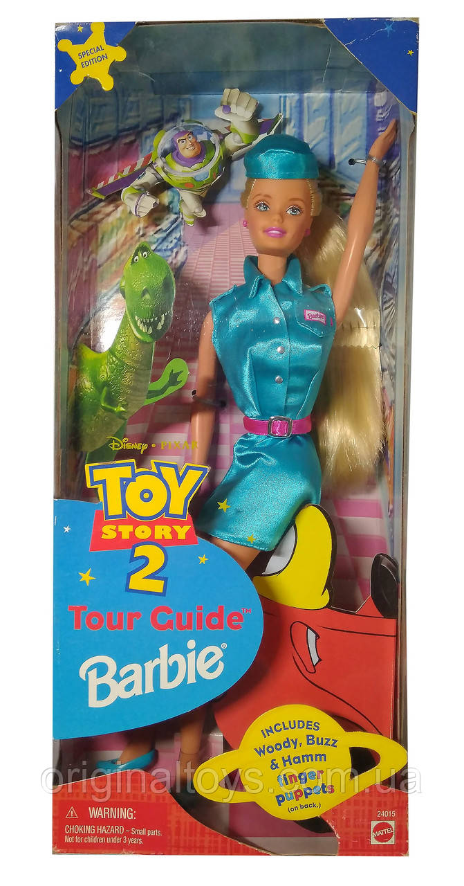 Колекційна лялька Барбі Гід Історія Іграшок 2 Tour Guide Barbie Disney Toy Story 2 1999 Mattel 24015
