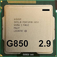 Процесор Intel Pentium G850 Q0 SR05Q 2.9 GHz 3M Cache 1333MHz FCLGA 1155 Б/В - МІНУС