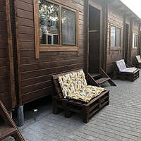 Деревянные дома из бруса для баз отдыха строительство в кредит фото