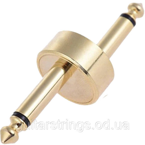 Перехідник для педалей ефектів кутовий Джек моно 6.3=6.3, фото 1