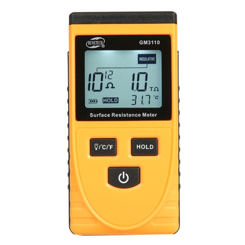 Тестер для вимірювання опору поверхні (1kΩ ~1000ГΩ) BENETECH GM3110, фото 1