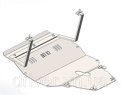 Захист двигуна Skoda FABIA 2007- лише 1.2TDI (двигун+КПП), фото 1