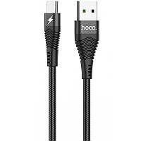 USB кабель Hoco U53 "Flash" 5A Type - C Black