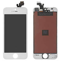 Дисплей для iPhone 5, модуль в зборі (екран і сенсор), з рамкою, AAA, Tianma+ Білий