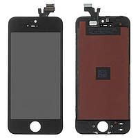 Дисплей для iPhone 5, модуль в зборі (екран і сенсор), з рамкою, AAA, Tianma+ Чорний