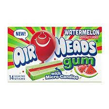 Watermelon Airheads Gum, 34 г, фото 1
